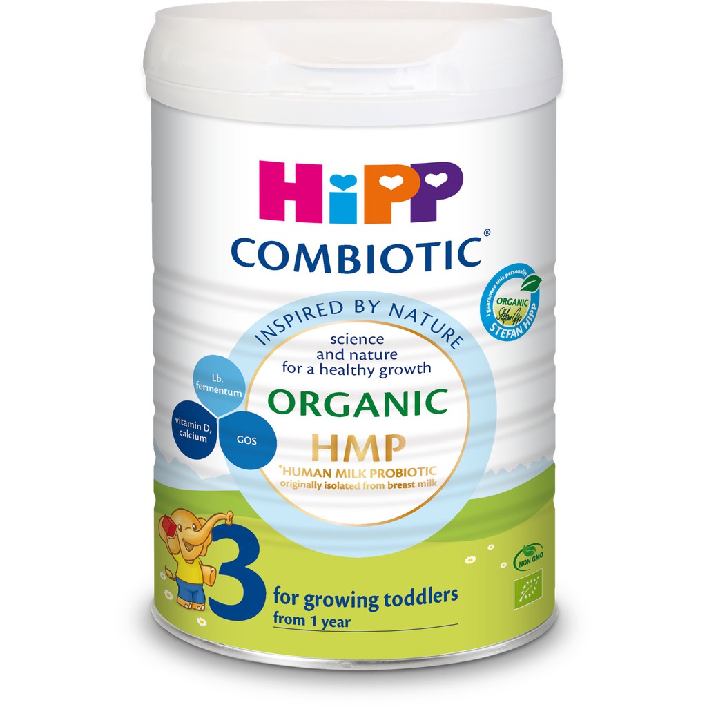 Sữa bột HiPP Combiotic Organic đủ số 350g - 800g