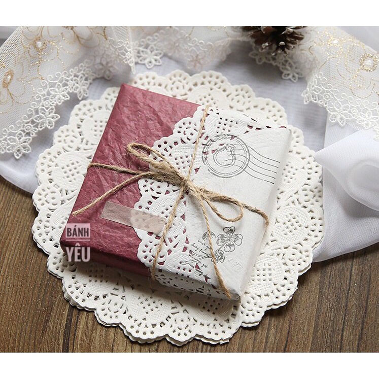 Giấy Ren Lót Bánh Trang Trí Xấp 140 Tờ