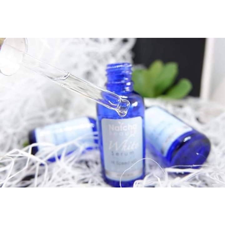 01 Chai Serum Kích Trắng &amp; Phục Hồi Da Natcha Beaute White Serum Thái Lan 30ml