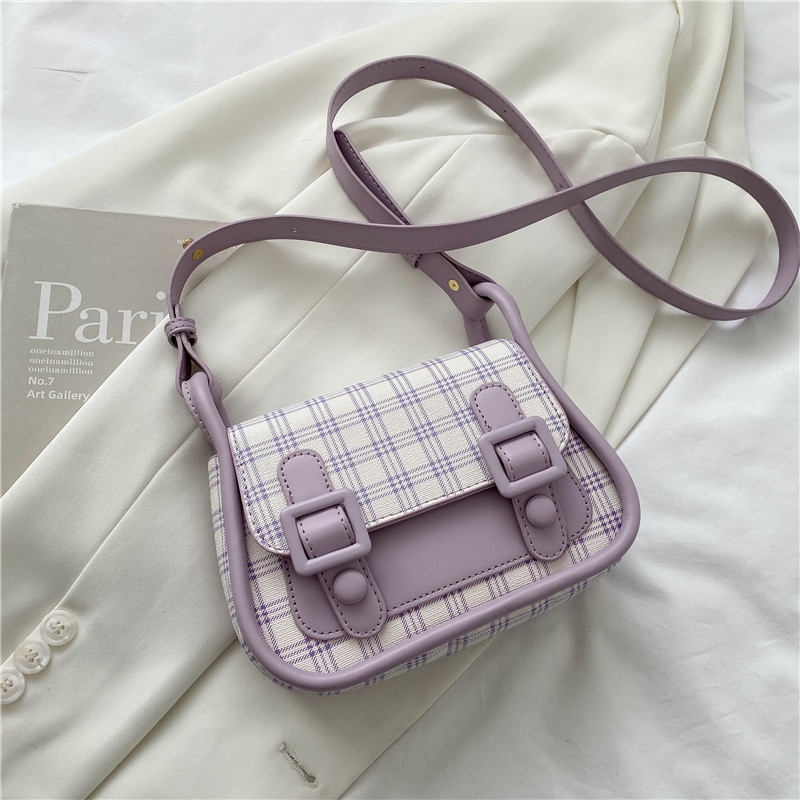 Túi Đeo Vai Họa Tiết Kẻ Sọc Thời Trang Mùa Hè 2022 Cho Nữ