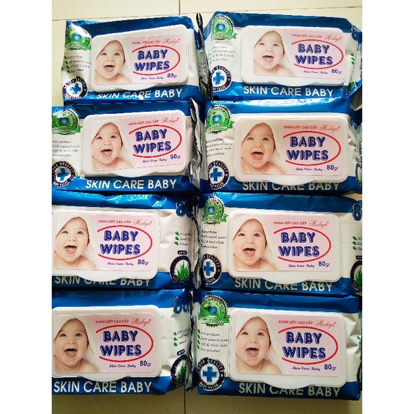 Khăn ướt baby wipes không mùi
