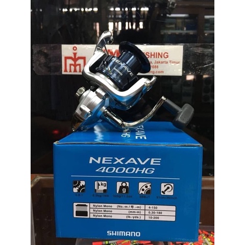 Máy Shimano Nexave 4000-5000-6000 cao cấp yahbdjaj