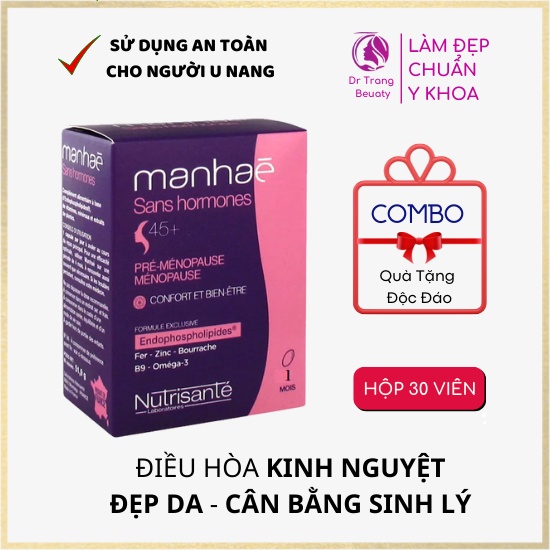 Viên nội tiết tố nữ Nutrisante MANHAE - Pháp