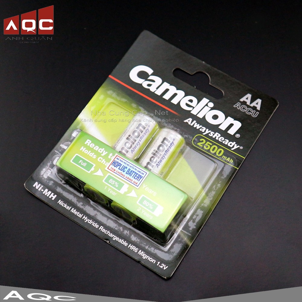 Pin sạc 2300mhA Camelion ALWAYS READY( vỉ 2 viên AA)