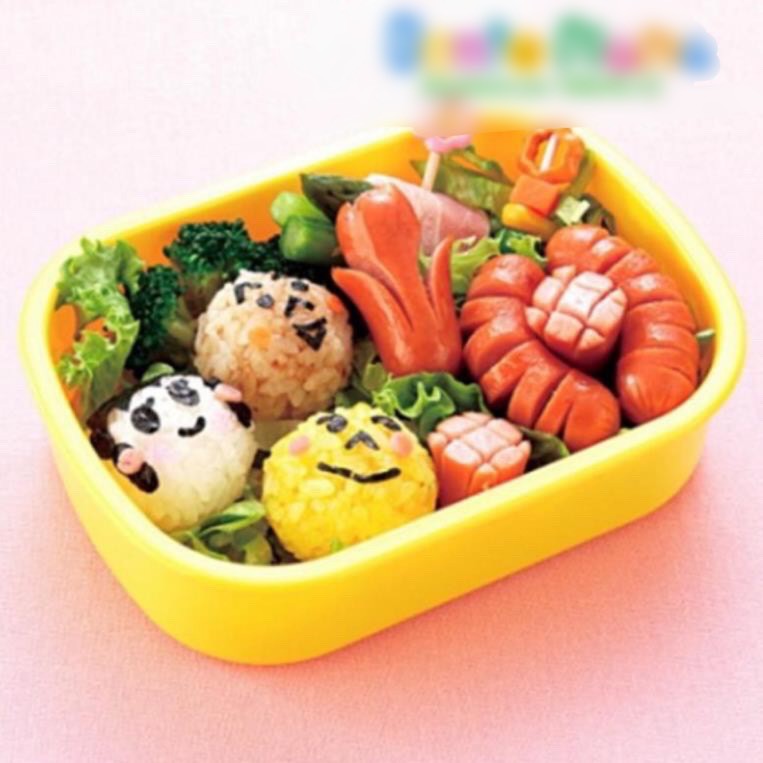 Khuôn tạo hình xúc xích trang trí bento - Cao cấp
