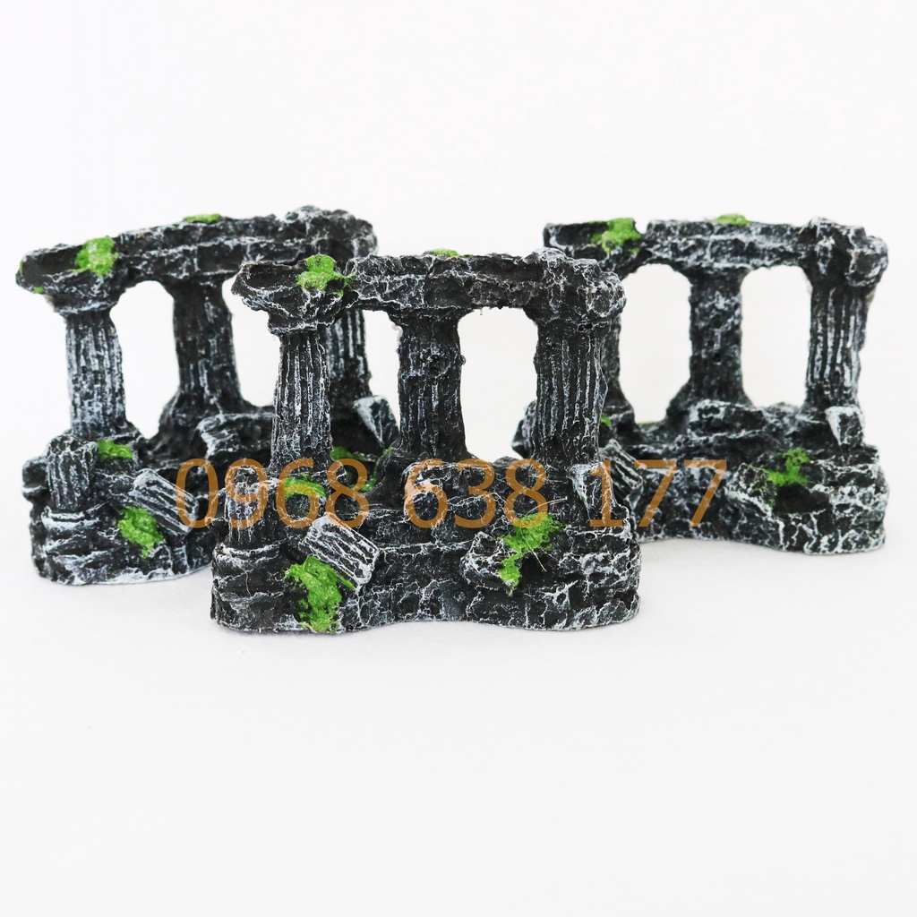 Cột thành La Mã - Trang trí thủy sinh - Terrarium