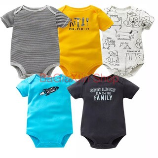 4 bộ Body Carter Cambo, VN Xuất Xịn Cho Bé Trai 3-24M