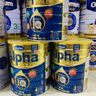 Sữa bột Alpha Gold IQ Vinamilk 1.4KG - Số 3 và 4
