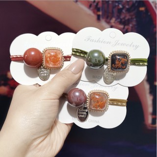 Dây buộc tóc đính đá hình con vật lộng lẫy