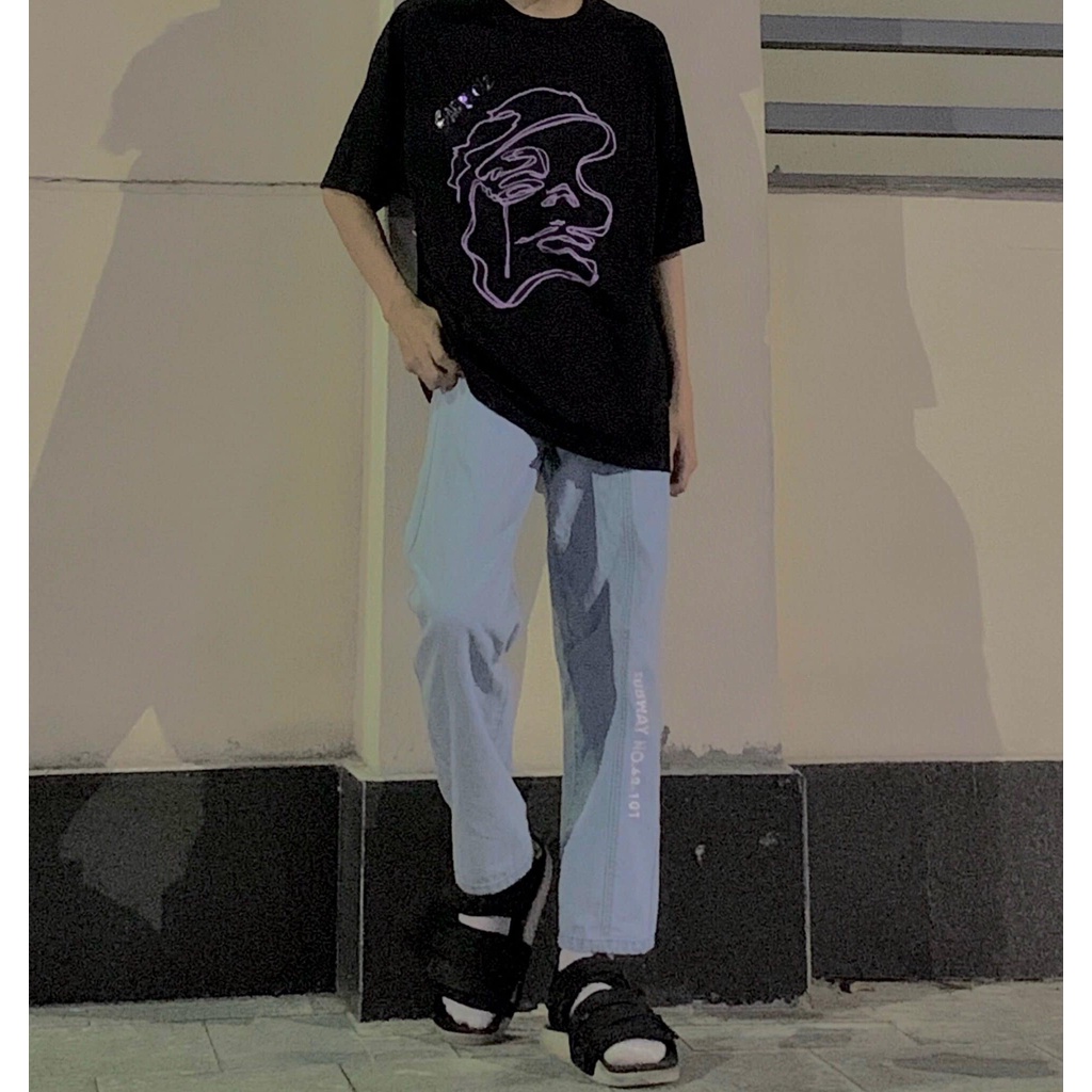 Áo thun tay lỡ Unisex Sadboiz form rộng vải cotton co dãn, áo phông form rộng Sad Story phong cách Ulzzang KUNNI27