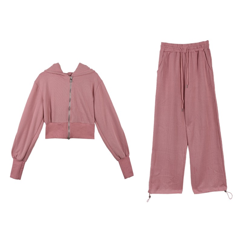 Set Thể thao quần dài kèm áo khoác có mũ THu đông cực HOT