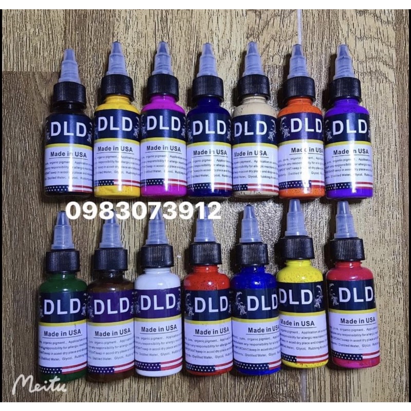 Mực xăm hình DLD