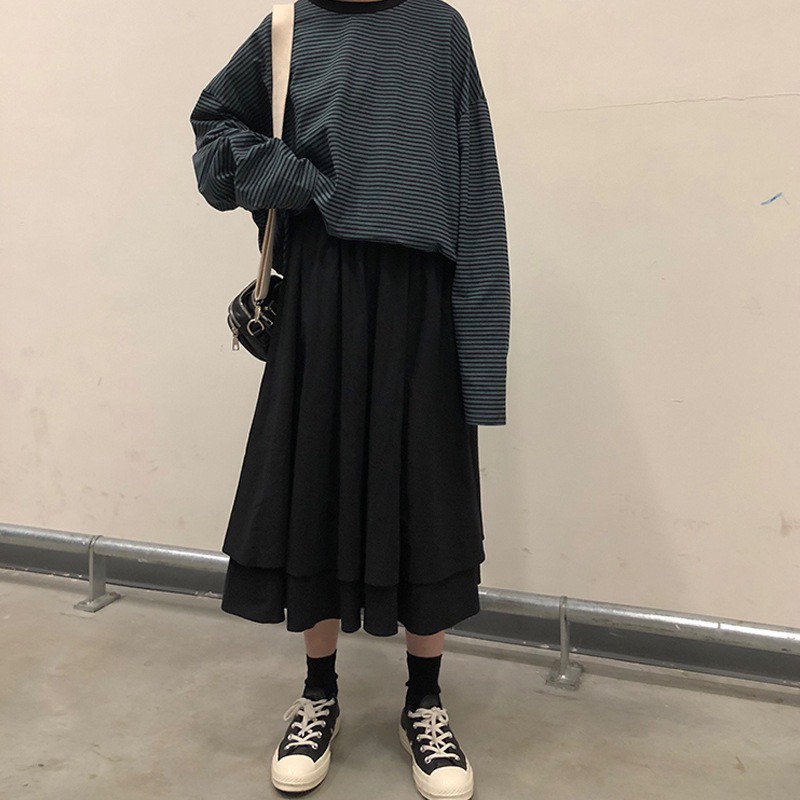 [CHÂN VÁY 2 LỚP] chân váy babydoll 2 tầng dáng xòe - CV07 - jannahouse | BigBuy360 - bigbuy360.vn