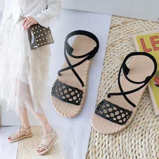 Sandal đế giả cói 3 màu full size 40-43