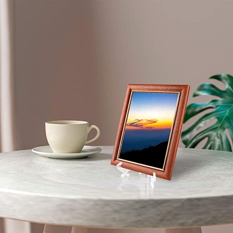 Set 10 Giá Đỡ Đĩa Trưng Bày Huy Hiệu/Tranh Ảnh Gọn Nhẹ Sắp Xếp Gọn Gàng Cho Nhà Bếp