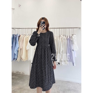 Đầm ker hoa [2YOUNG] D692 (ảnh thật)