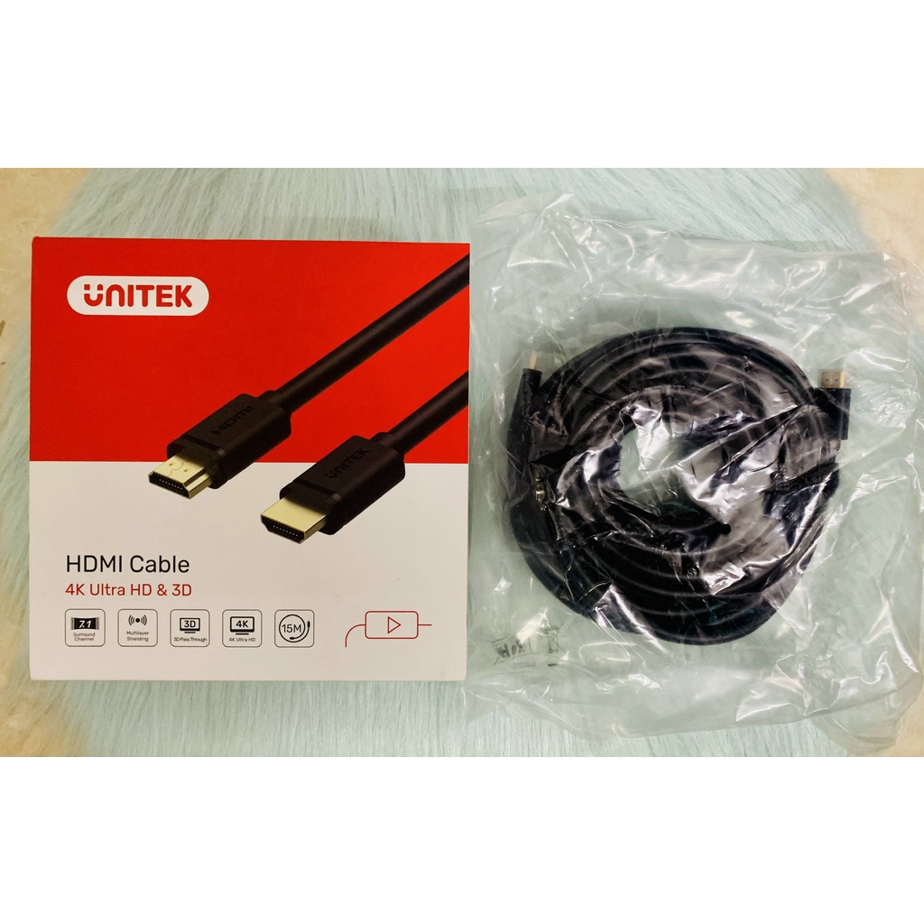 Dây HDMI Unitek Chính Hãng Full HD 4K - Dài 10 mét 15 mét 20 mét