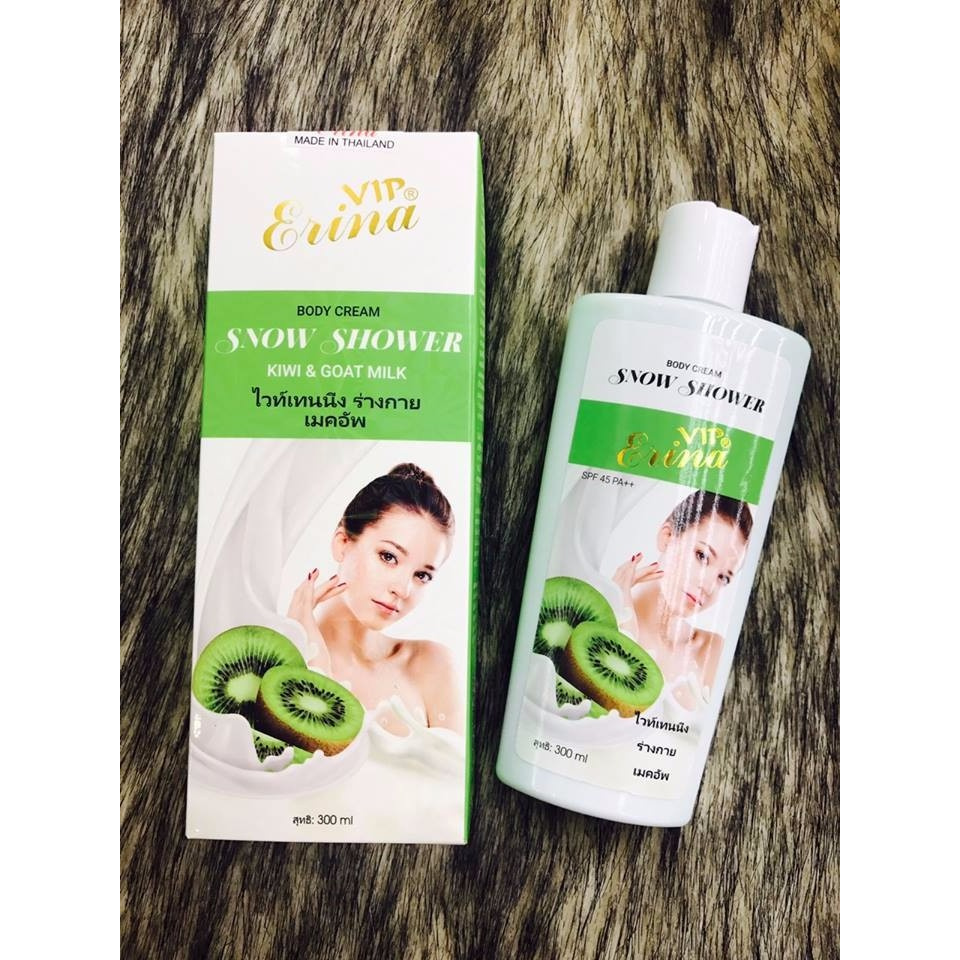 Tắm Kiwi Erina Thái Lan