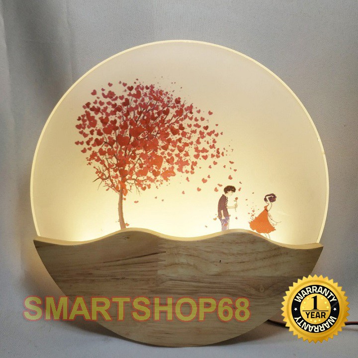 Đèn treo tường trang trí phòng khách, phòng ngủ nhiều mẫu mã, bền, đẹp, dễ thương, chip LED siêu bền, bảo hành 12 tháng