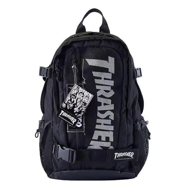 THRASHER Ba Lô Vải Oxford Đựng Ván Trượt Kiểu Nhật Bản