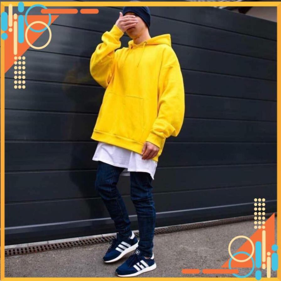 [FreeShip] ÁO HOODIE TRƠN NAM NỮ MÀU VÀNG CỰC HOT TP | BigBuy360 - bigbuy360.vn
