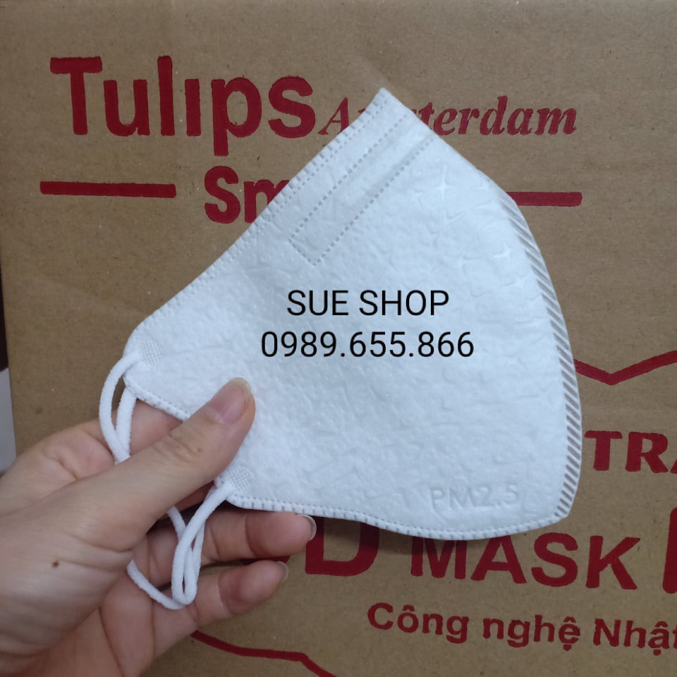 Khẩu trang 3D Tulips PM2.5 công nghệ Nhật Bản