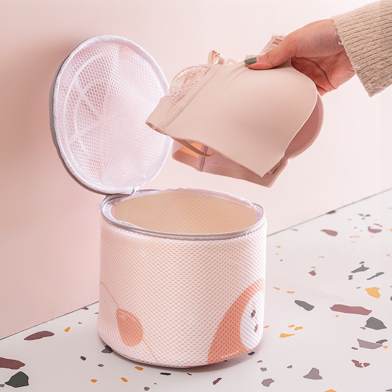 Túi Lưới Giặt Đồ Lót Hình Hoạt Hình Nhiều Kích Cỡ