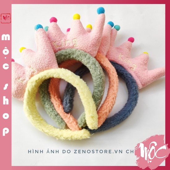 Bờm Vương miện, băng đô con cua, cánh hoa nhiều mẫu