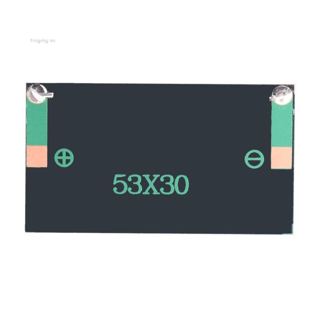 Tấm Pin Năng Lượng Mặt Trời 9V 3W Cho Mô Đun Sạc Pin DIY