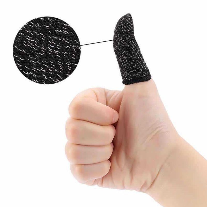Cặp găng ngón tay chơi game màn hình cảm ứng chống thấm mồ hôi