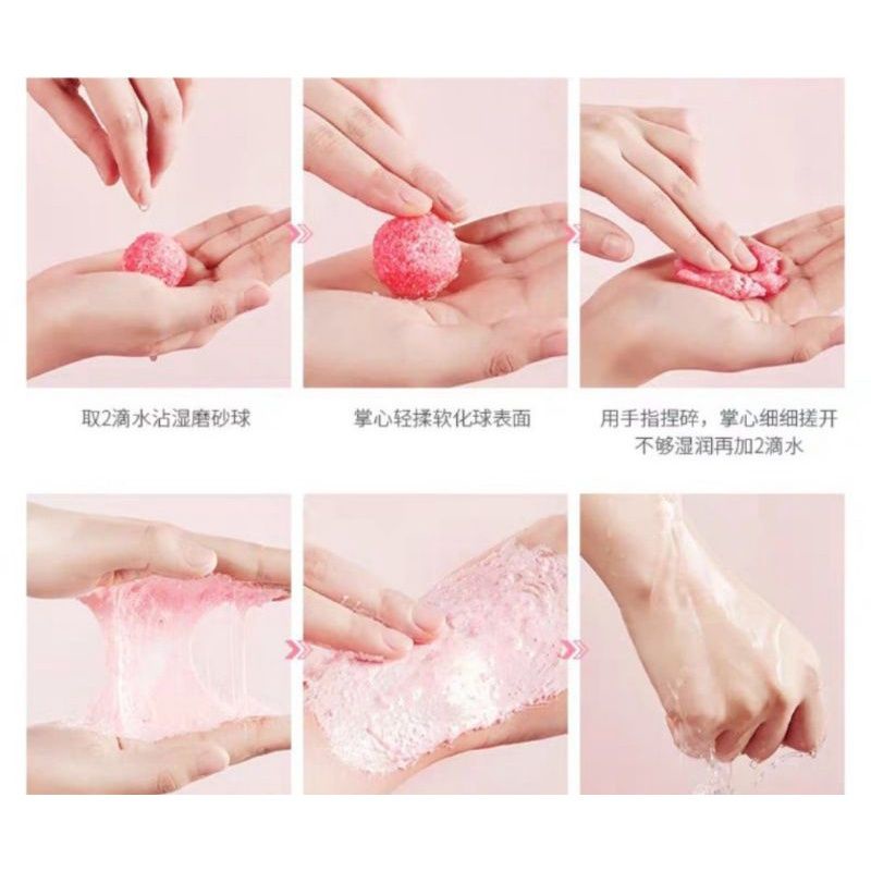 KẸO MUỐI TẮM ĐÀO TẨY TẾ BÀO CHẾT TOÀN THÂN IMAGES