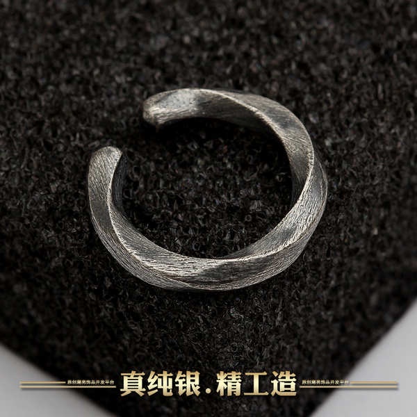 Khuyên Tai Dạng Kẹp Không Bấm Lỗ Bằng Bạc Sterling Không Cần Xỏ Lỗ Cho Nam