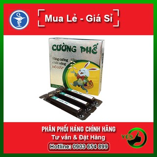 ❤ Ống Uống Cường Phế - Dành Cho Người Bị Viêm Phế Quản (Hộp 10 Ống)