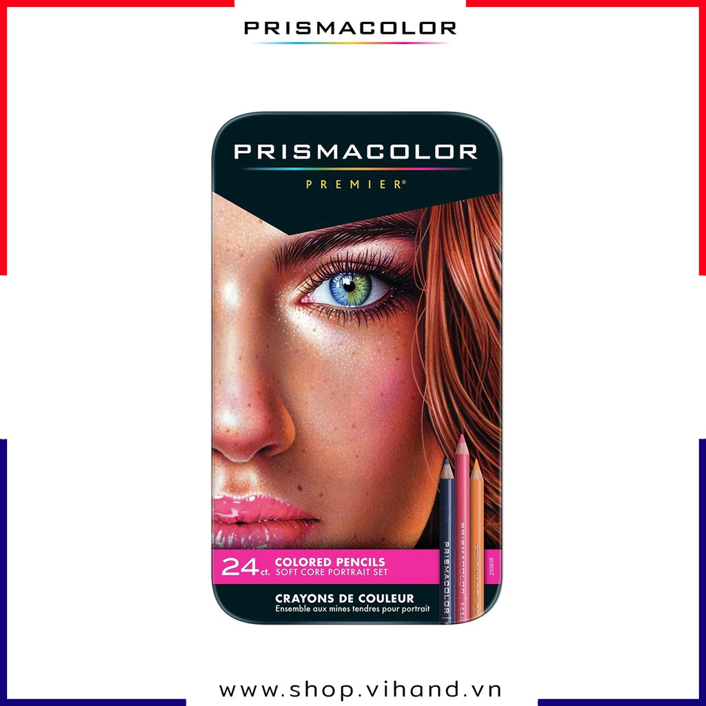 Bộ bút chì tả da Prismacolor Premier Portrait Colored Pencil – 24 Màu