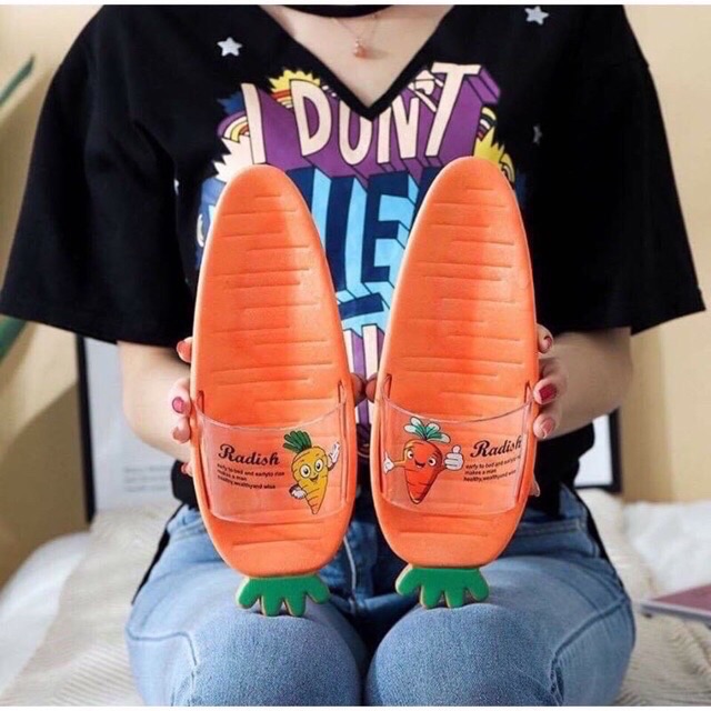 Dép củ cà rốt