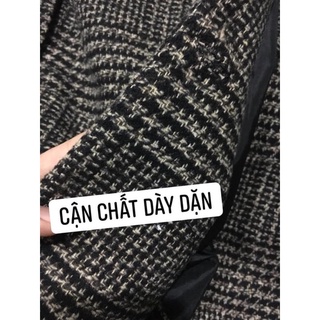 ÁO KHOÁC BLAZER DẠ KẺ