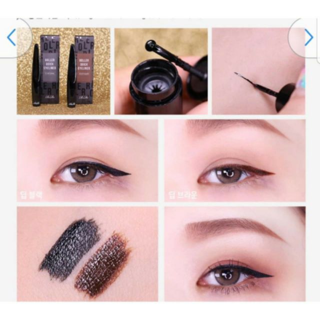 Kẻ măt nước dạng bánh xe RiRe Roller Quick Eyeliner