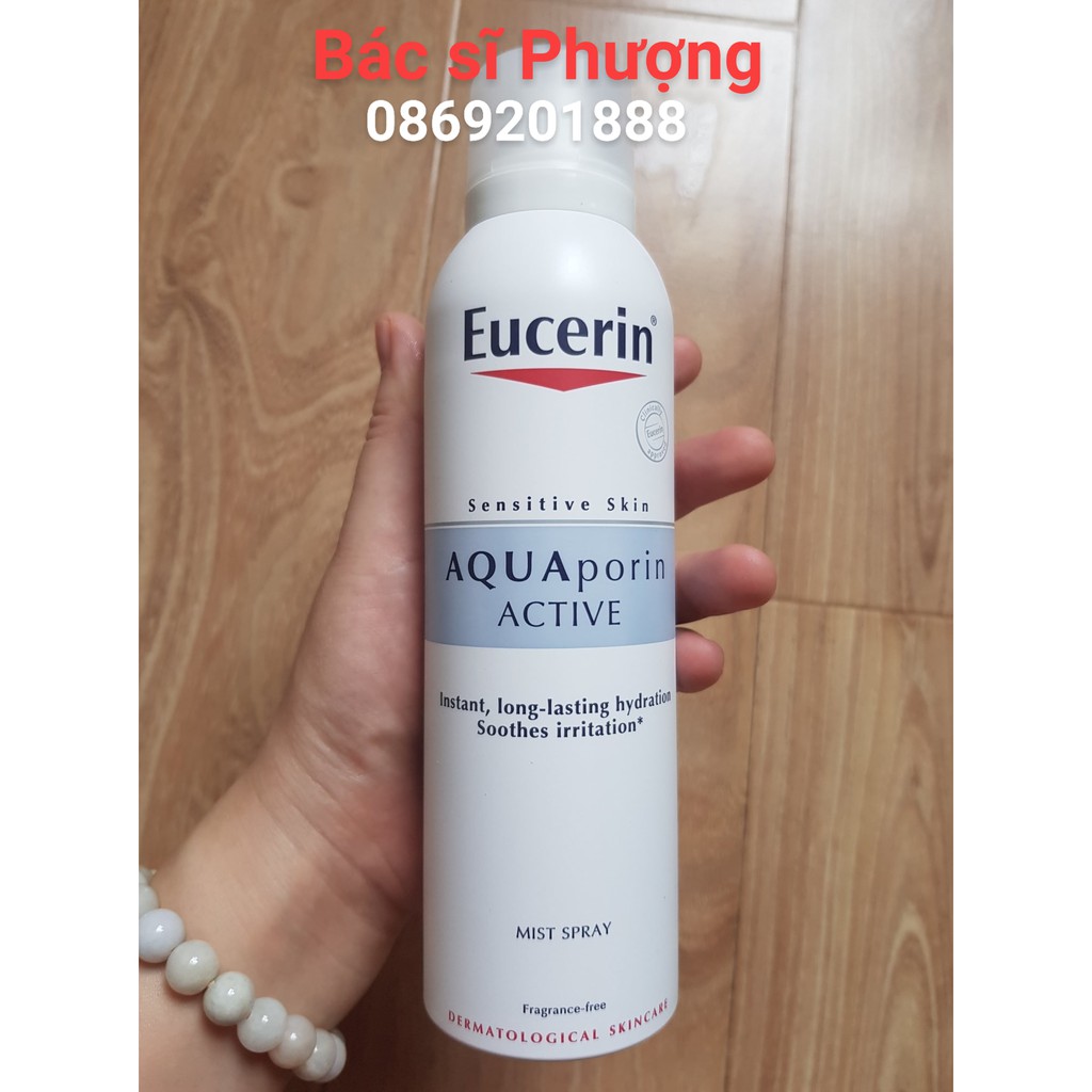 [ Cao cấp ] (CHÍNH HÃNG) Xịt Khoáng Eucerin AQUAporin Active - Eucerin 150ml [ Chất lượng ]