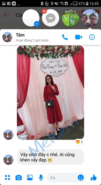 [SALE SOCK] VÁY ĐỎ BỌC KHUY CHIẾT EO hàng VNXK LOẠI 1 | BigBuy360 - bigbuy360.vn