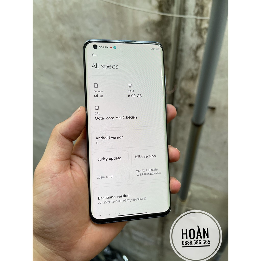 Điện thoại XIAOMI MI 10 5G RAM 8-128GB - [ BH 3 THÁNG LIKENEW FULLBOX- Tặng kèm ốp lưng]