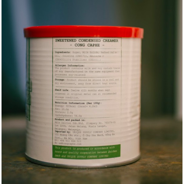 KEM ĐẶC CÓ ĐƯỜNG CỘNG - Lon 1kg - Cộng Cà Phê | BigBuy360 - bigbuy360.vn