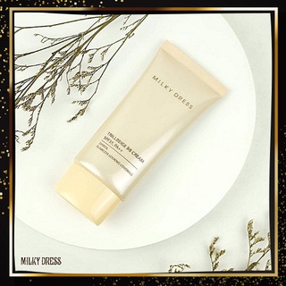 Kem lót trang điểm 3 tác dụng dành cho da dầu, da hỗn hợp SPF35 PA++ Milky Dress Trillbeige BB Cream 30ml - BOBSHOP