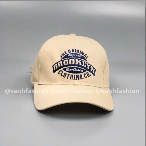 Mũ lưỡi trai thêu chữ BROOKLYN Nón kết chất kaki cao cấp thời trang form unisex nam nữ K58