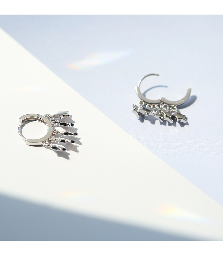 Bông Tai Bạc 925 Hình Ngôi Sao 22835 Phong Cách Hàn Quốc Thời Trang Cho Nữ