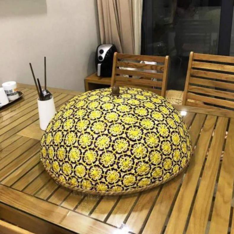 Xưởng SX- Lồng bàn tre lồng bàn đậy thức ăn bằng tre size 50cm -Tre Việt