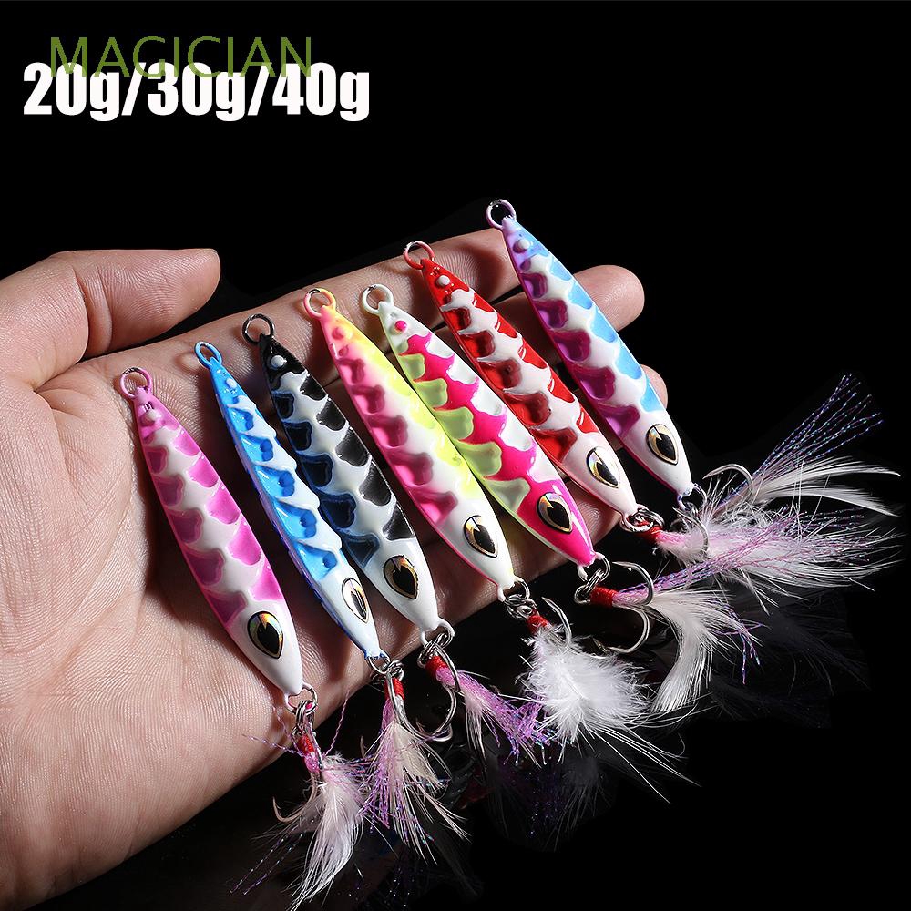 Mồi câu cá 20/30/40g đúc chì đầy màu sắc chuyên dụng