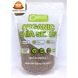 Hạt Chia Úc Absolute Organic Xanh 1kg