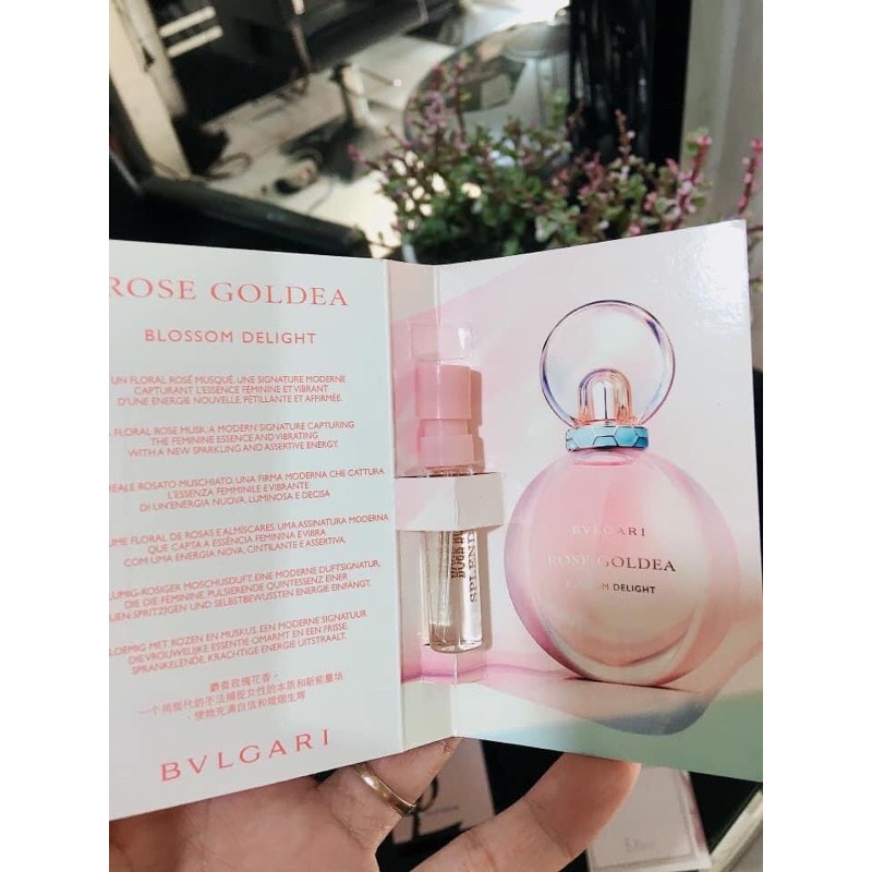 Vial BVLGARI Rose Goldea