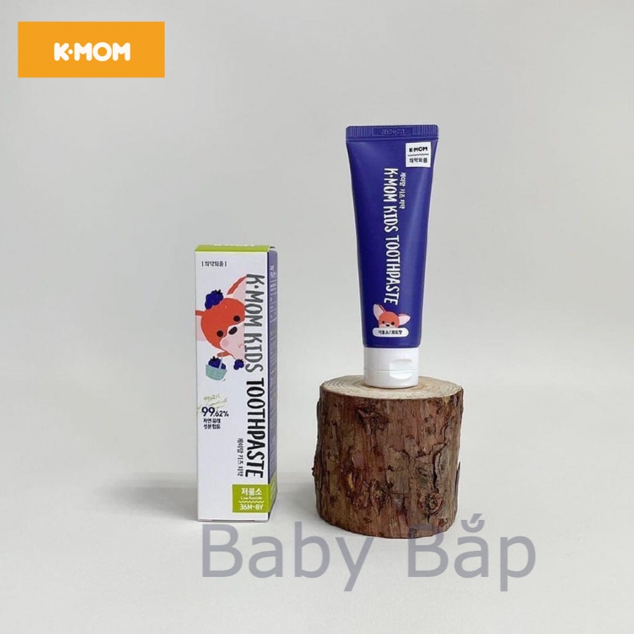 KEM ĐÁNH RĂNG TRẺ EM K-MOM 3-8 TUỔI