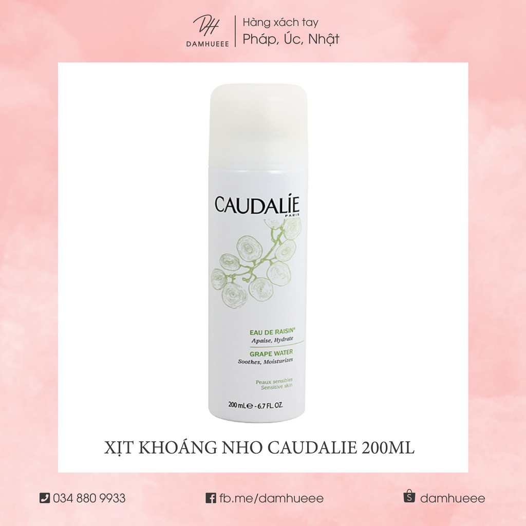 Xịt khoáng nho Caudalie 200ML